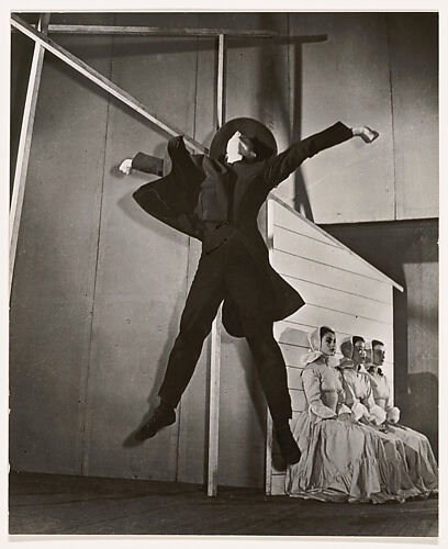 Merce Cunningham in Appalachian Spring, Martha Graham Company