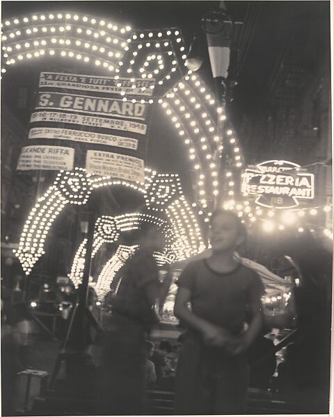 Mulberry Street, Sid Grossman (American, 1913–1955), Gelatin silver print 