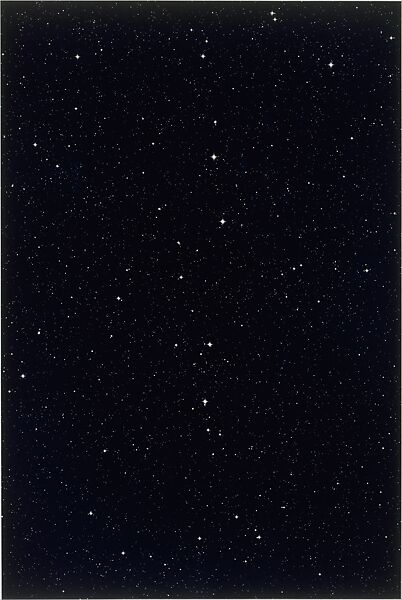 Stars, 05h, 08m / -45 degrees, Thomas Ruff (German, born Zell am Harmersbach, 1958), Chromogenic print 