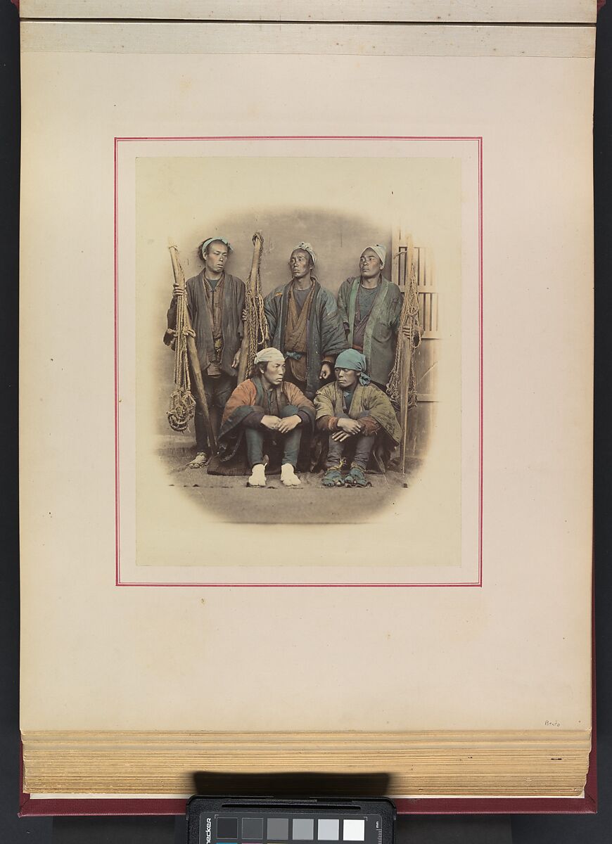 Views and Costumes of Japan, Raimund von Stillfried (Austrian, 1839–1911), Albumen silver prints with applied color