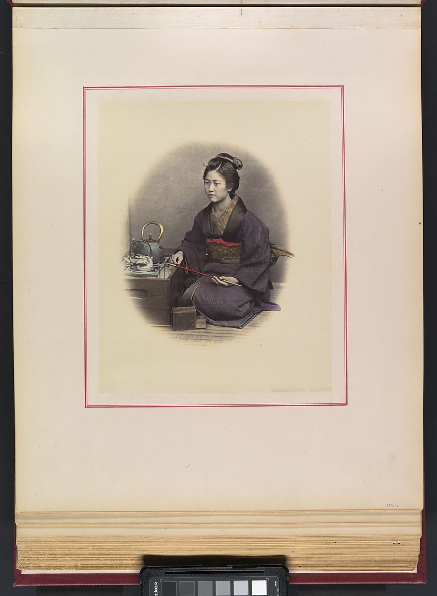 Views and Costumes of Japan, Raimund von Stillfried (Austrian, 1839–1911), Albumen silver prints with applied color