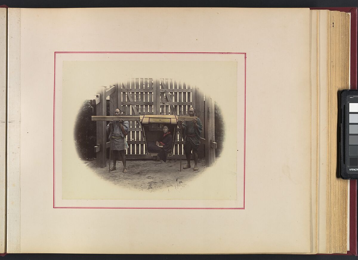 Views and Costumes of Japan, Raimund von Stillfried (Austrian, 1839–1911), Albumen silver prints with applied color