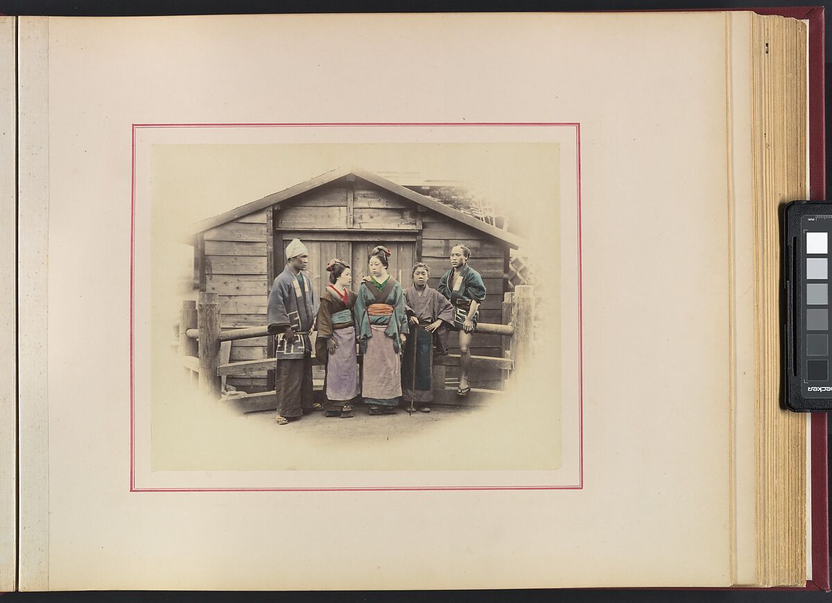 Views and Costumes of Japan, Raimund von Stillfried (Austrian, 1839–1911), Albumen silver prints with applied color