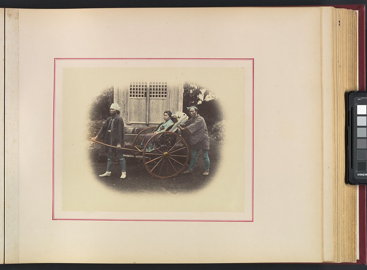 Views and Costumes of Japan, Raimund von Stillfried (Austrian, 1839–1911), Albumen silver prints with applied color