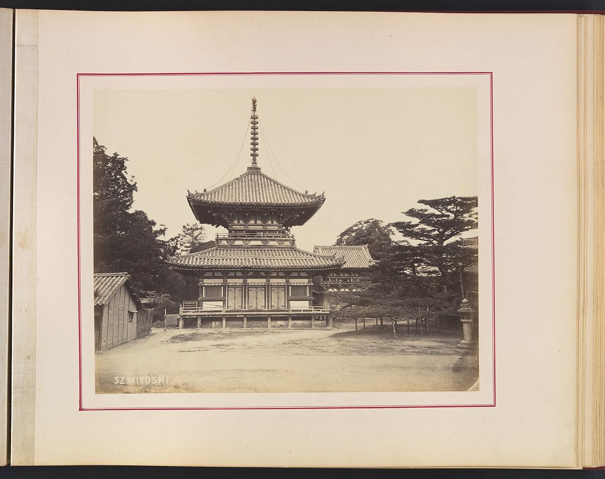 Views and Costumes of Japan, Raimund von Stillfried (Austrian, 1839–1911), Albumen silver prints with applied color