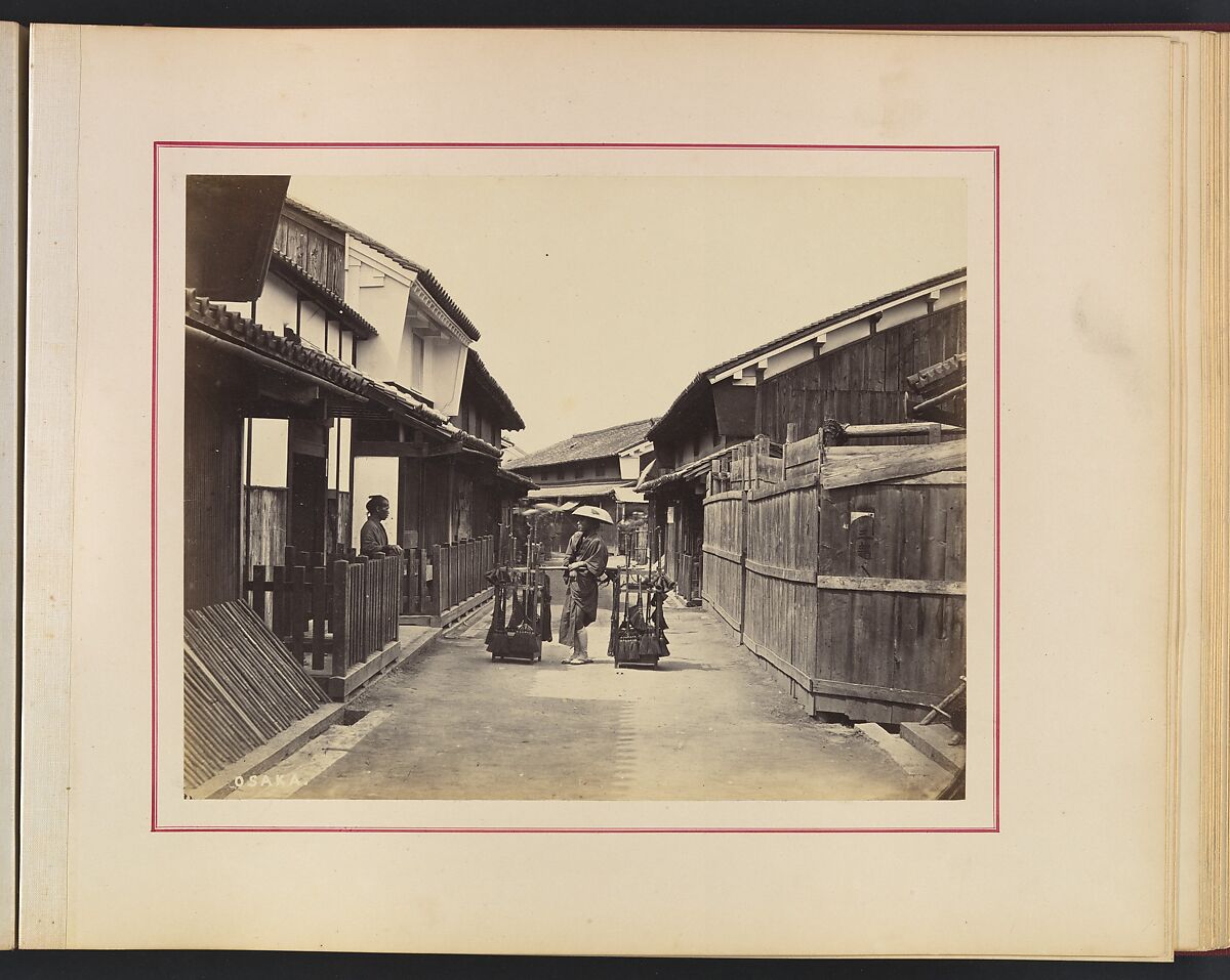 Views and Costumes of Japan, Raimund von Stillfried (Austrian, 1839–1911), Albumen silver prints with applied color