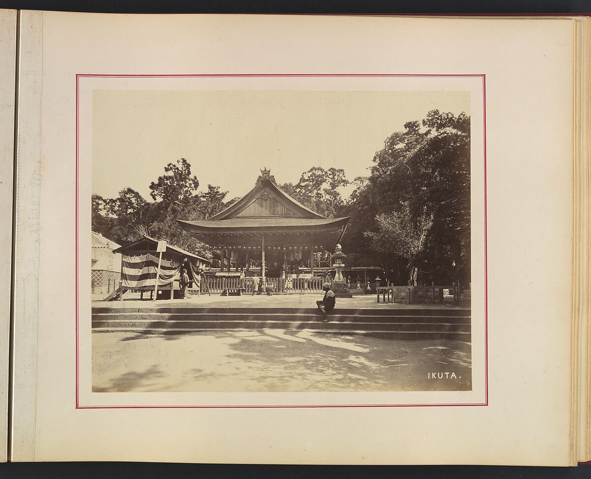 Views and Costumes of Japan, Raimund von Stillfried (Austrian, 1839–1911), Albumen silver prints with applied color