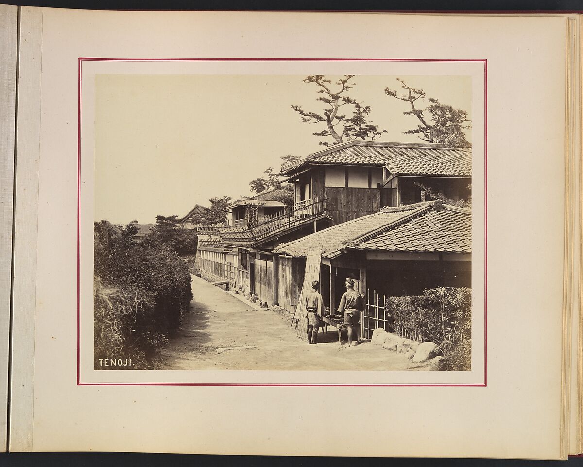 Views and Costumes of Japan, Raimund von Stillfried (Austrian, 1839–1911), Albumen silver prints with applied color