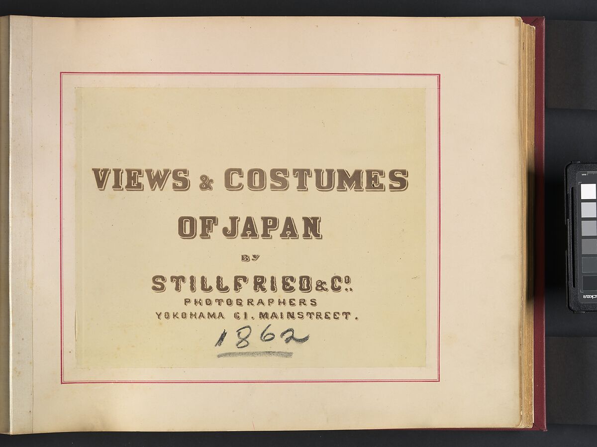 Views and Costumes of Japan, Raimund von Stillfried (Austrian, 1839–1911), Albumen silver prints with applied color 