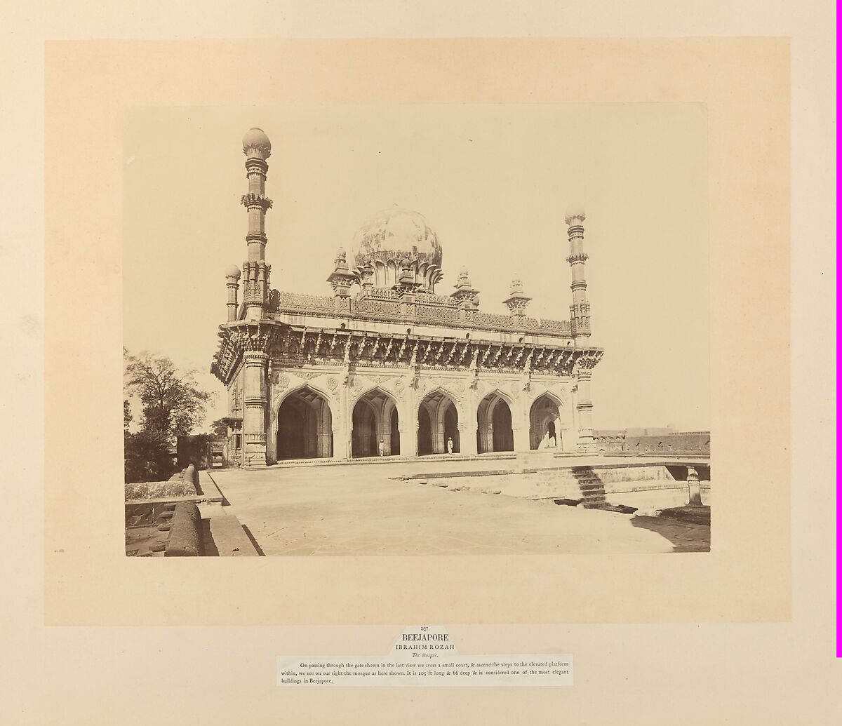 Views in India - Beejapoor, Unknown, Albumen silver prints
