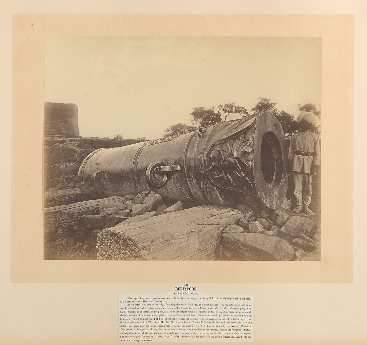 Views in India - Beejapoor, Unknown, Albumen silver prints