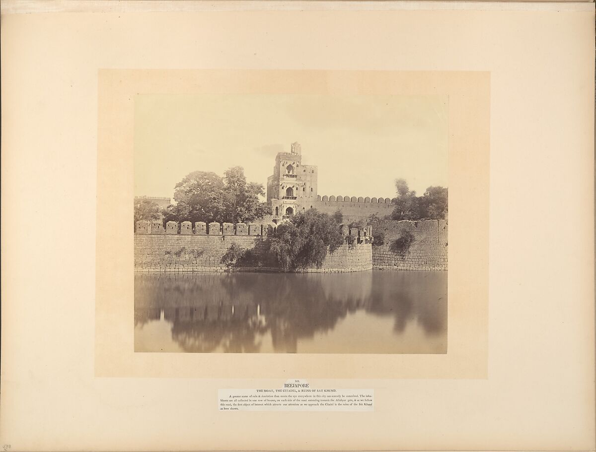 Views in India - Beejapoor, Unknown, Albumen silver prints