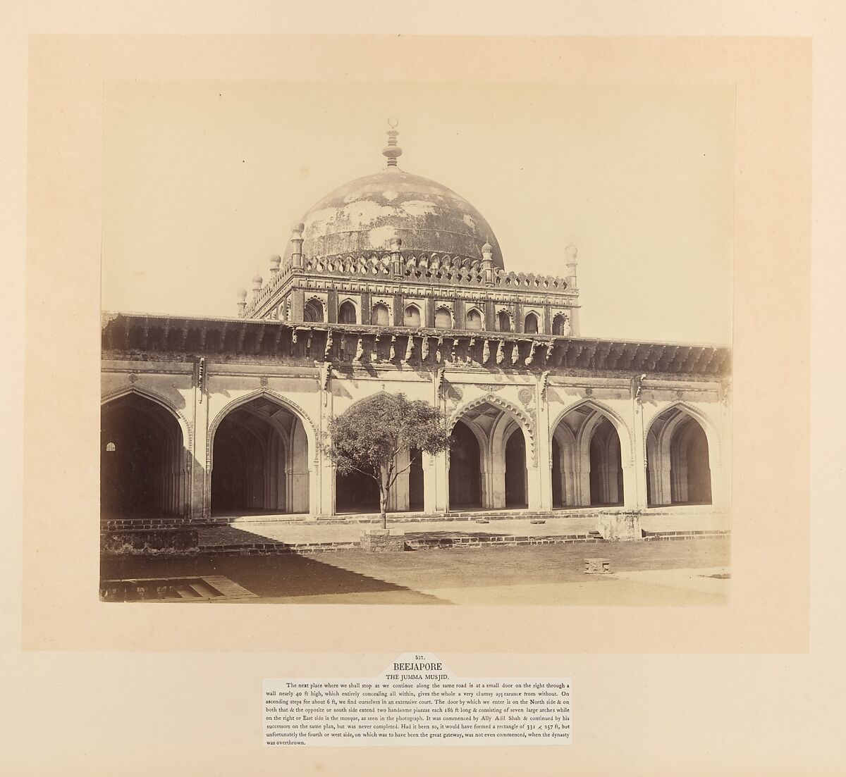 Views in India - Beejapoor, Unknown, Albumen silver prints
