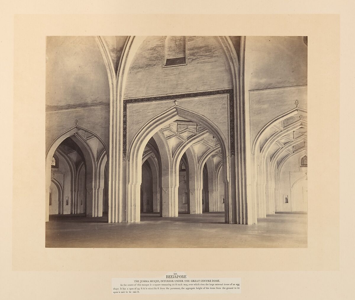 Views in India - Beejapoor, Unknown, Albumen silver prints