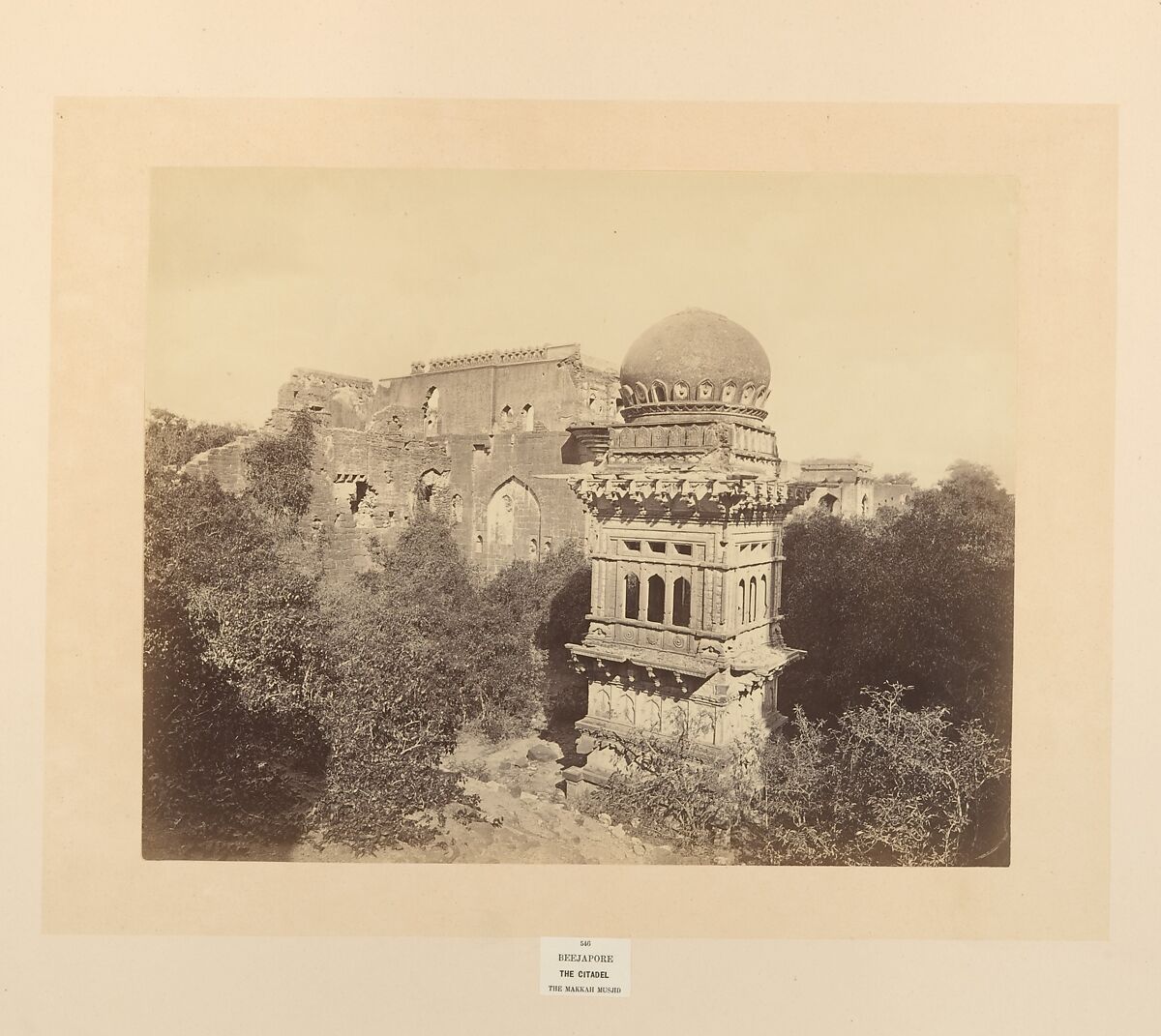 Views in India - Beejapoor, Unknown, Albumen silver prints