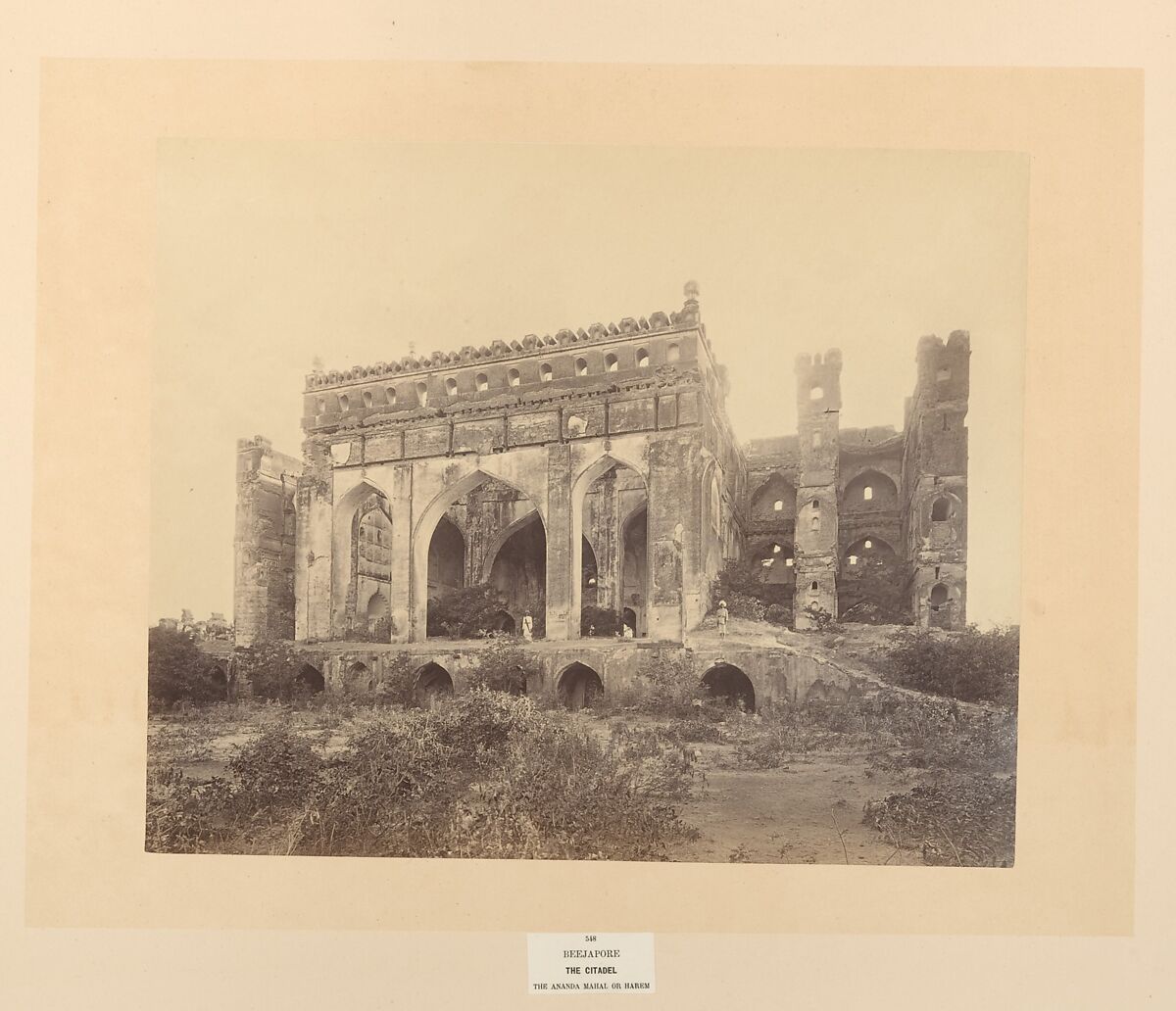 Views in India - Beejapoor, Unknown, Albumen silver prints