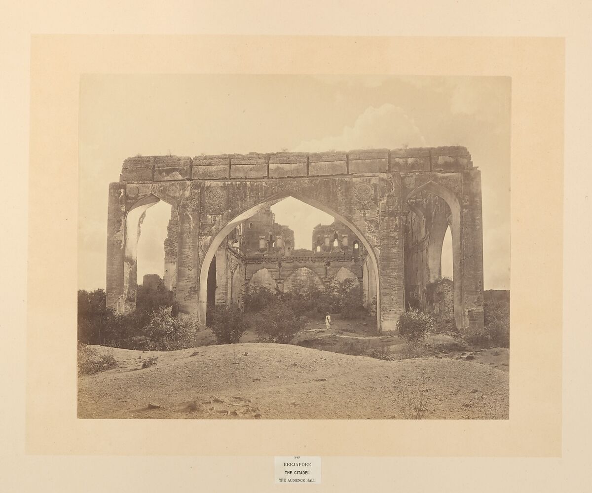 Views in India - Beejapoor, Unknown, Albumen silver prints