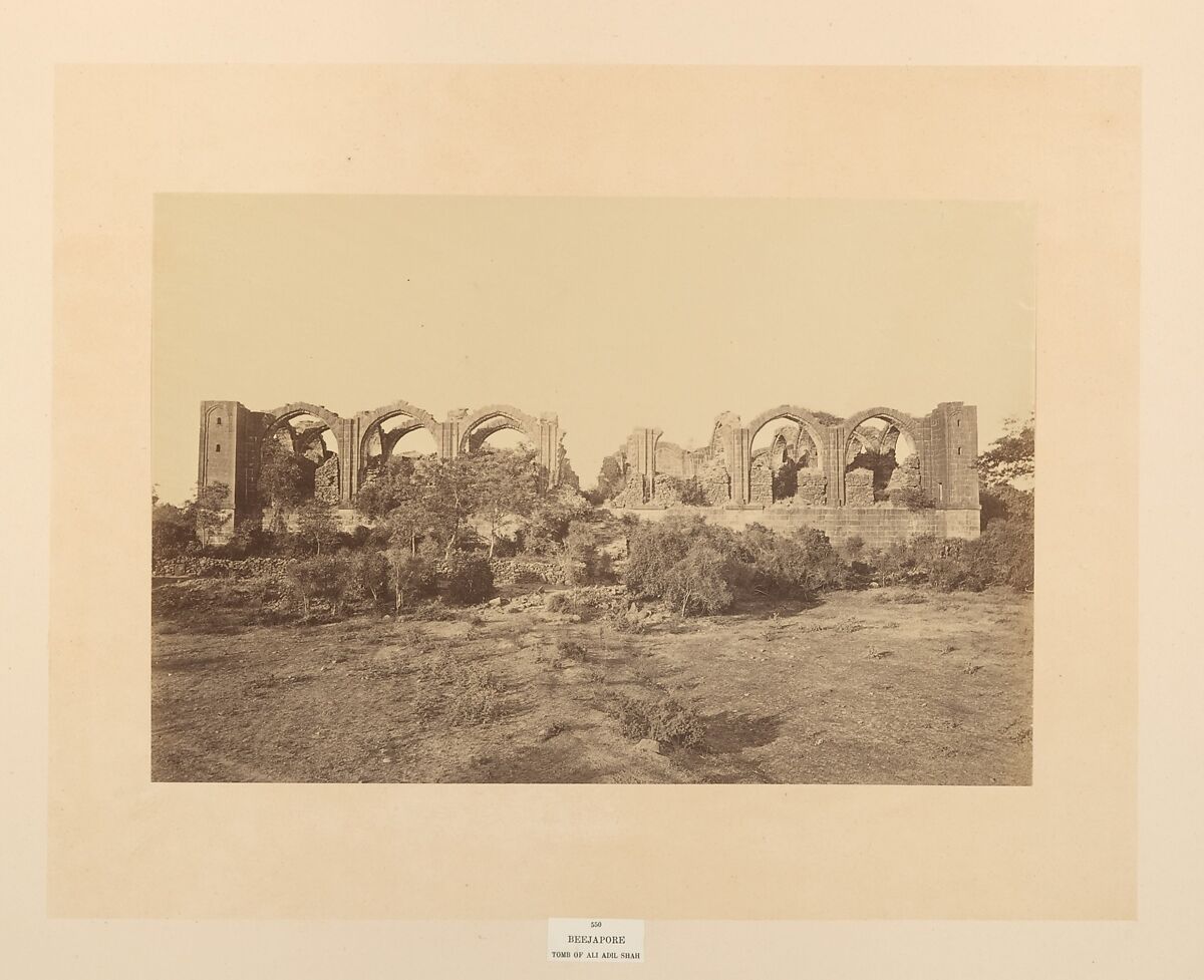 Views in India - Beejapoor, Unknown, Albumen silver prints