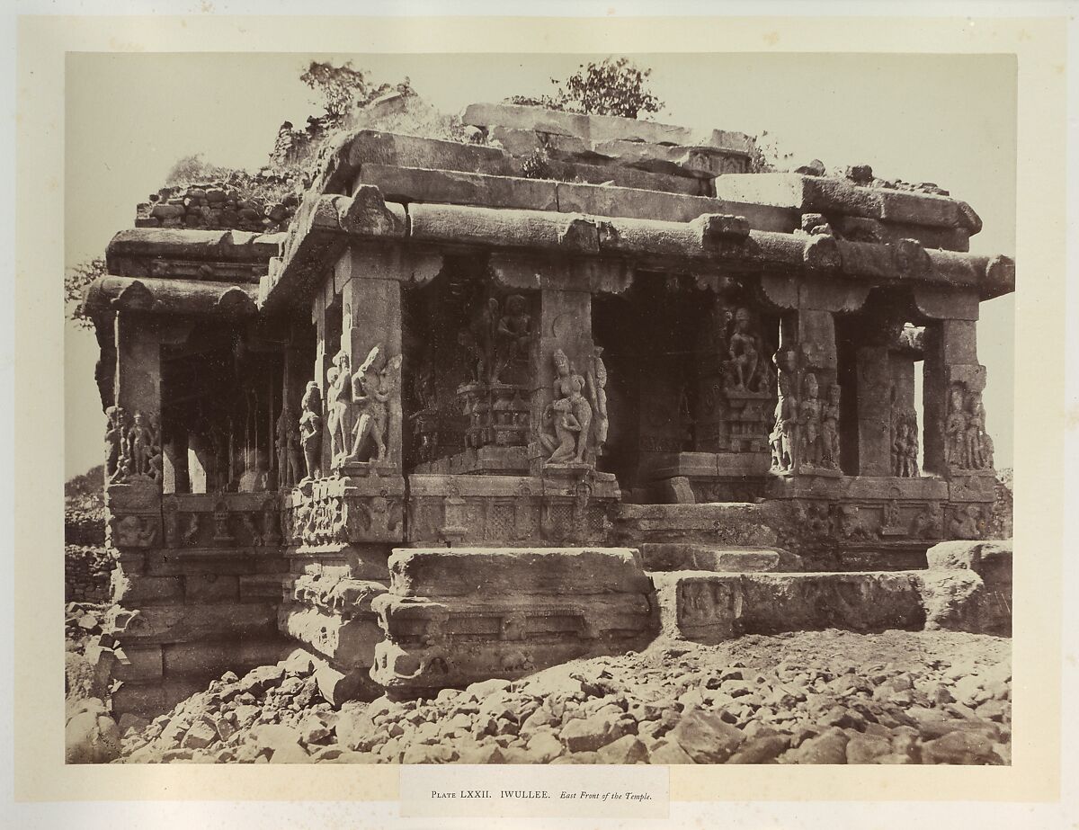 Architecture in Dharwar and Mysore, Thomas Biggs (British), Albumen silver prints 