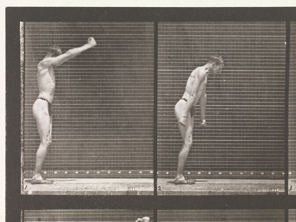 Animal Locomotion.  An Electro-Photographic Investigation of Consecutive Phases of Animal Movements.  Commenced 1872 - Completed 1885.  Volume V, Man (Pelvis Cloth), Eadweard Muybridge (British and American, Kingston upon Thames 1830–1904 Kingston upon Thames), Photogravures