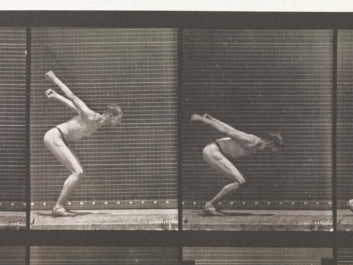 Animal Locomotion.  An Electro-Photographic Investigation of Consecutive Phases of Animal Movements.  Commenced 1872 - Completed 1885.  Volume V, Man (Pelvis Cloth), Eadweard Muybridge (British and American, Kingston upon Thames 1830–1904 Kingston upon Thames), Photogravures