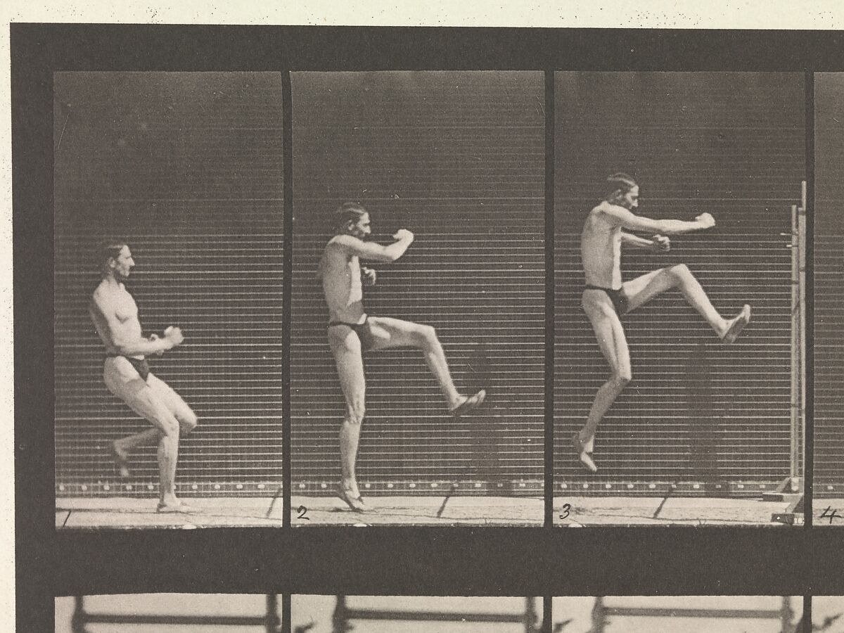 Animal Locomotion.  An Electro-Photographic Investigation of Consecutive Phases of Animal Movements.  Commenced 1872 - Completed 1885.  Volume V, Man (Pelvis Cloth), Eadweard Muybridge (British and American, Kingston upon Thames 1830–1904 Kingston upon Thames), Photogravures