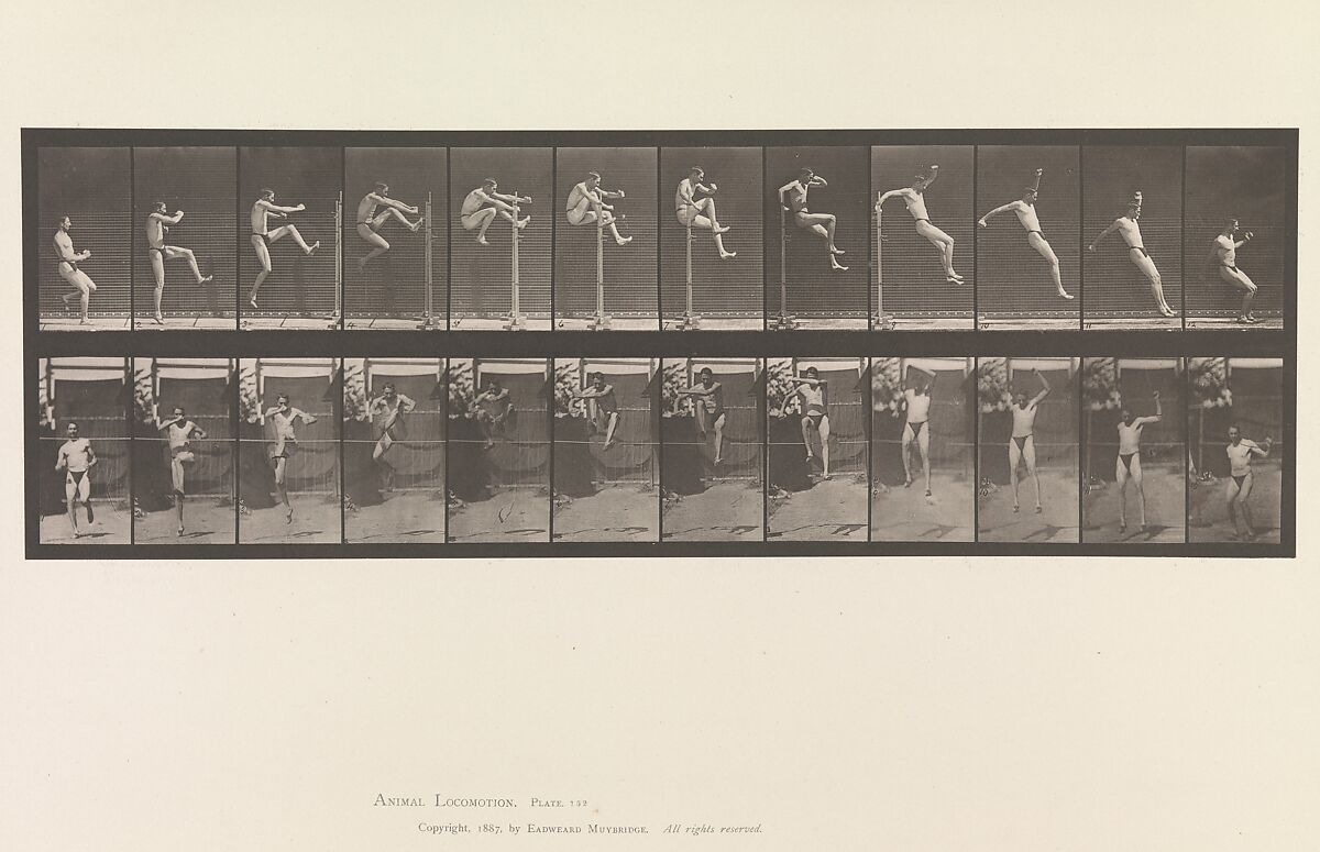 Animal Locomotion.  An Electro-Photographic Investigation of Consecutive Phases of Animal Movements.  Commenced 1872 - Completed 1885.  Volume V, Man (Pelvis Cloth), Eadweard Muybridge (British and American, Kingston upon Thames 1830–1904 Kingston upon Thames), Photogravures 