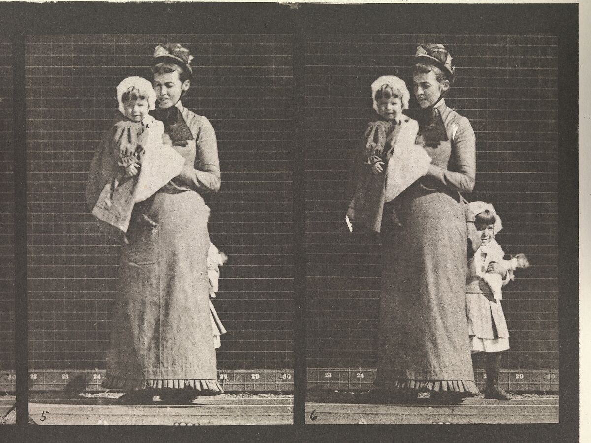 Animal Locomotion.  An Electro-Photographic Investigation... of Animal Movements.  Commenced 1872 - Completed 1885.  Volume VII, Men and Woman (Draped) Miscellaneous Subjects, Eadweard Muybridge (British and American, Kingston upon Thames 1830–1904 Kingston upon Thames), Photogravures