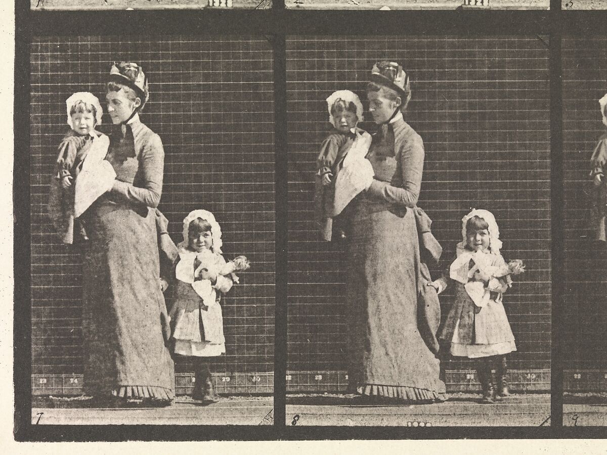 Animal Locomotion.  An Electro-Photographic Investigation... of Animal Movements.  Commenced 1872 - Completed 1885.  Volume VII, Men and Woman (Draped) Miscellaneous Subjects, Eadweard Muybridge (British and American, Kingston upon Thames 1830–1904 Kingston upon Thames), Photogravures