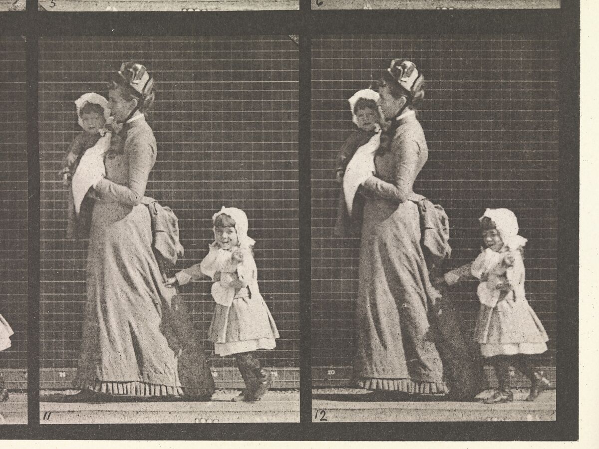 Animal Locomotion.  An Electro-Photographic Investigation... of Animal Movements.  Commenced 1872 - Completed 1885.  Volume VII, Men and Woman (Draped) Miscellaneous Subjects, Eadweard Muybridge (British and American, Kingston upon Thames 1830–1904 Kingston upon Thames), Photogravures