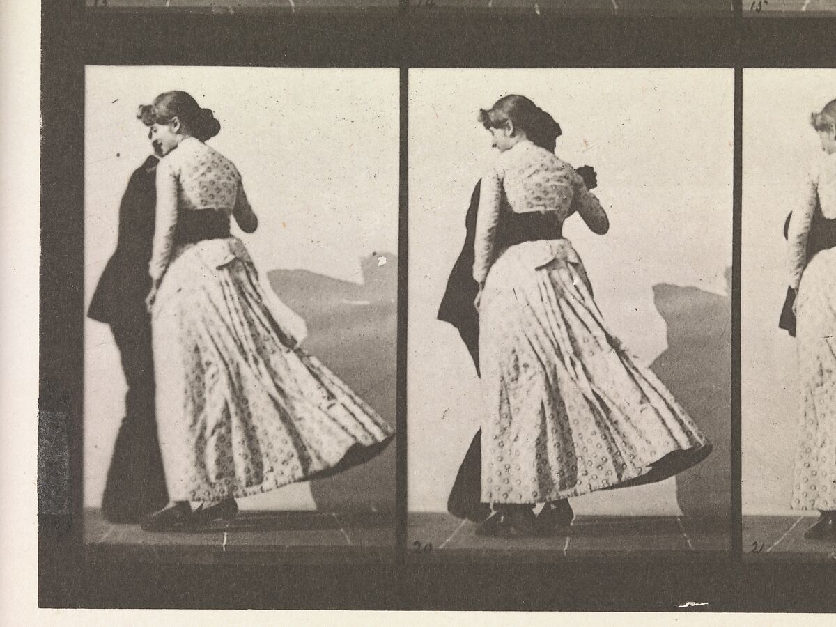 Animal Locomotion.  An Electro-Photographic Investigation... of Animal Movements.  Commenced 1872 - Completed 1885.  Volume VII, Men and Woman (Draped) Miscellaneous Subjects, Eadweard Muybridge (British and American, Kingston upon Thames 1830–1904 Kingston upon Thames), Photogravures