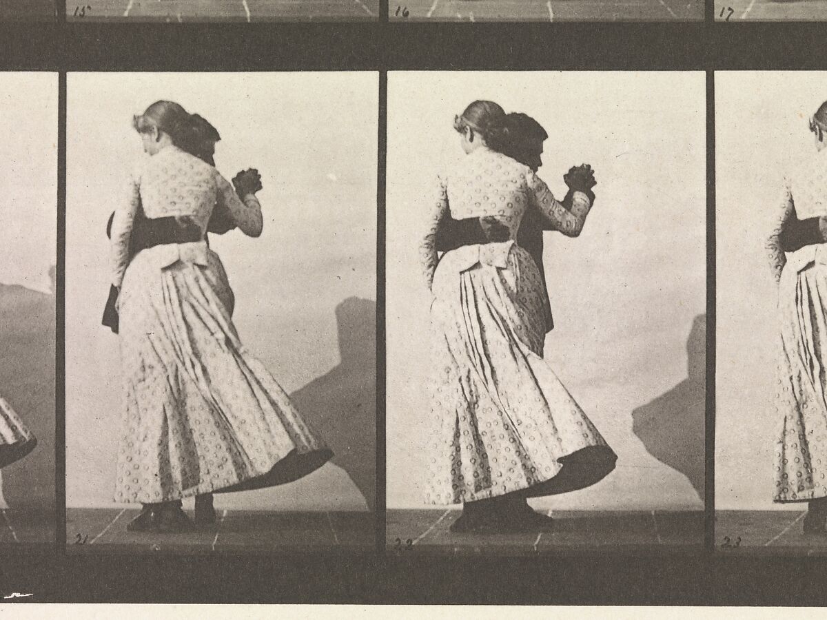 Animal Locomotion.  An Electro-Photographic Investigation... of Animal Movements.  Commenced 1872 - Completed 1885.  Volume VII, Men and Woman (Draped) Miscellaneous Subjects, Eadweard Muybridge (British and American, Kingston upon Thames 1830–1904 Kingston upon Thames), Photogravures