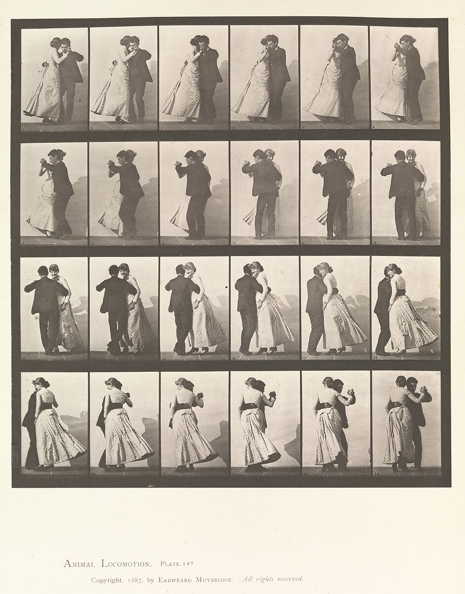Animal Locomotion.  An Electro-Photographic Investigation... of Animal Movements.  Commenced 1872 - Completed 1885.  Volume VII, Men and Woman (Draped) Miscellaneous Subjects, Eadweard Muybridge (British and American, Kingston upon Thames 1830–1904 Kingston upon Thames), Photogravures