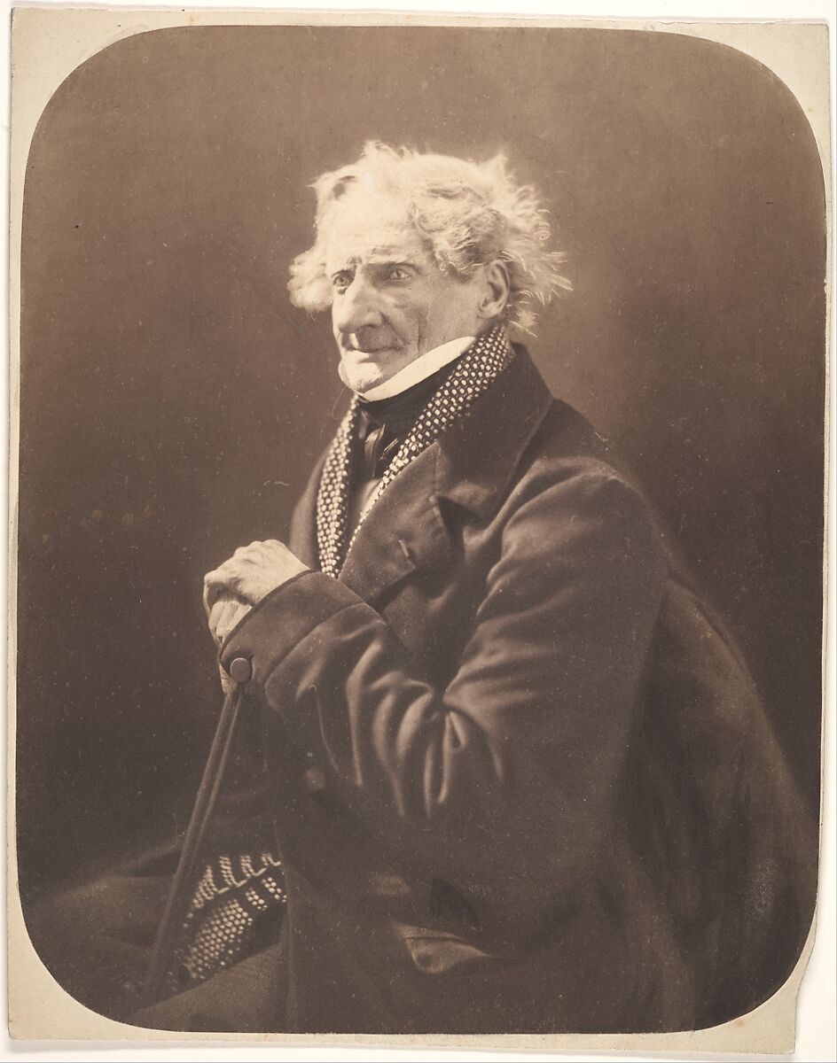 Pierre-Luc-Charles Cicéri, Nadar (French, Paris 1820–1910 Paris), Salted paper print from glass negative 