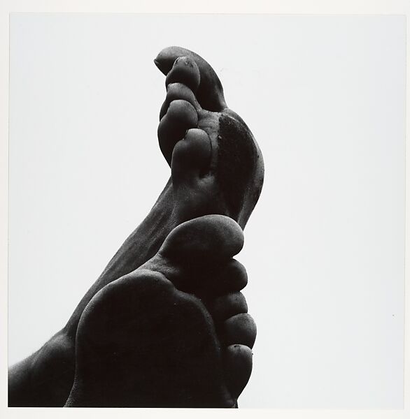 Feet 133, Aaron Siskind (American, 1903–1991), Gelatin silver print 