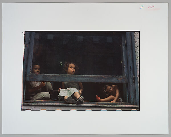 New York, Helen Levitt (American, 1913–2009), Dye transfer print 