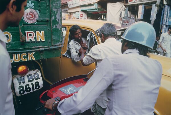 A Taxi Driver, Calcutta, West Bengal, Raghubir Singh (Indian, 1942–1999), Chromogenic print 