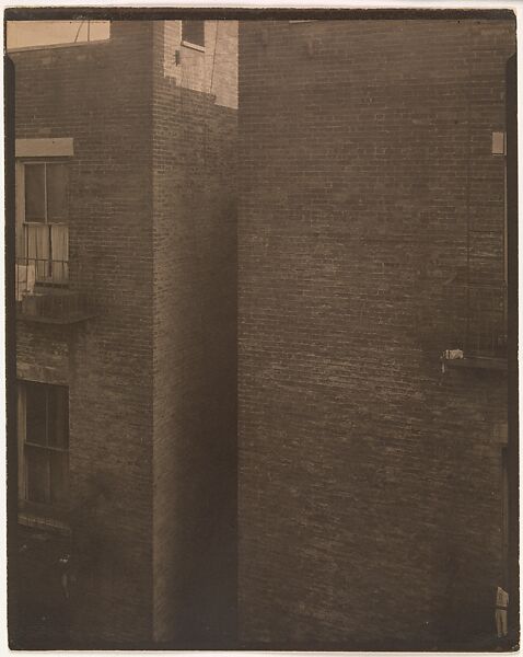 Between the Walls, New York, Edward J. Steichen (American (born Luxembourg), Bivange 1879–1973 West Redding, Connecticut), Palladium print 