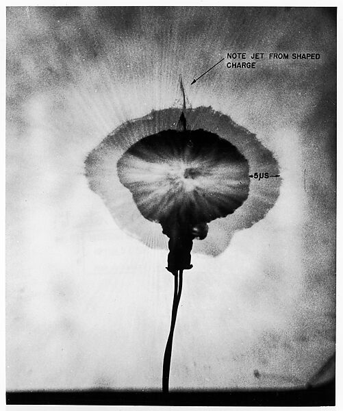 Double-Flash Photograph of a No. 8 Du Pont Dynamite Cap, Harold Edgerton (American, 1903–1990), Gelatin silver print 