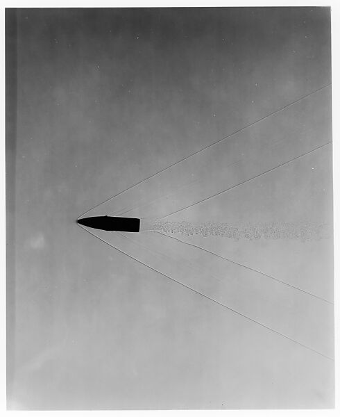 [Bullet: Shock Wave Revealed], Harold Edgerton (American, 1903–1990), Gelatin silver print 