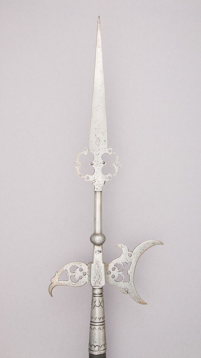 Halberd, Steel, wood, French