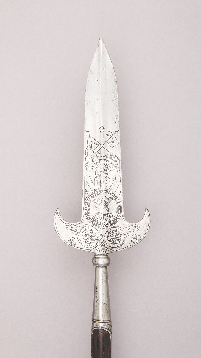 Partisan, Steel, wood (ash), Italian