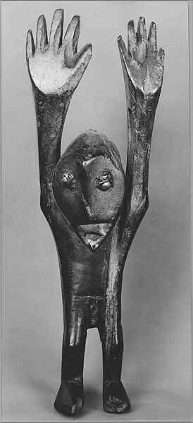 [Figure, Belgian Congo], Walker Evans (American, St. Louis, Missouri 1903–1975 New Haven, Connecticut), Gelatin silver print 