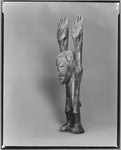 [Figure (Profile), Belgian Congo], Walker Evans (American, St. Louis, Missouri 1903–1975 New Haven, Connecticut), Gelatin silver print 