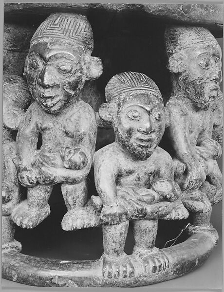 [Seat with Figures (Detail), Cameroon], Walker Evans (American, St. Louis, Missouri 1903–1975 New Haven, Connecticut), Gelatin silver print 