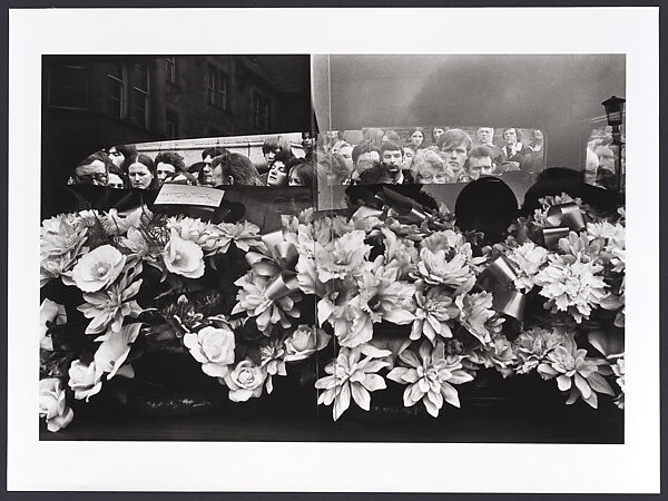 Derry, 1971, Funeral of an IRA Volunteer, Gilles Peress (French, born 1946), Gelatin silver print 