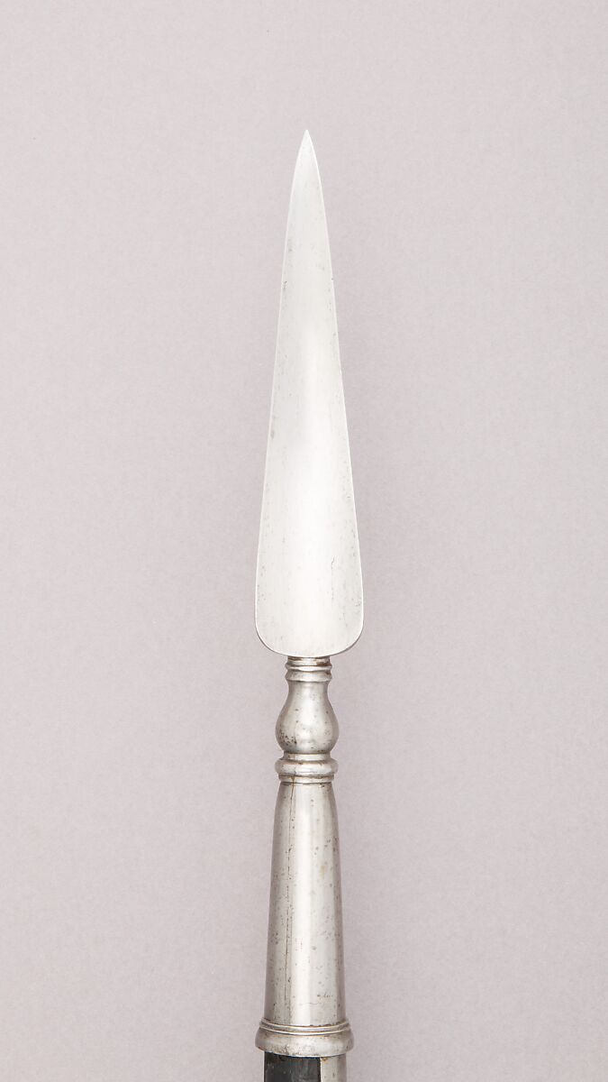 Pike, Steel, wood (pine), brass, n.p.