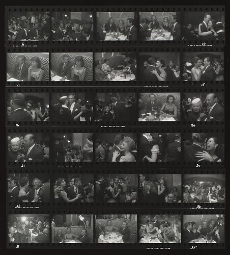 [El Morocco Contact Sheet]