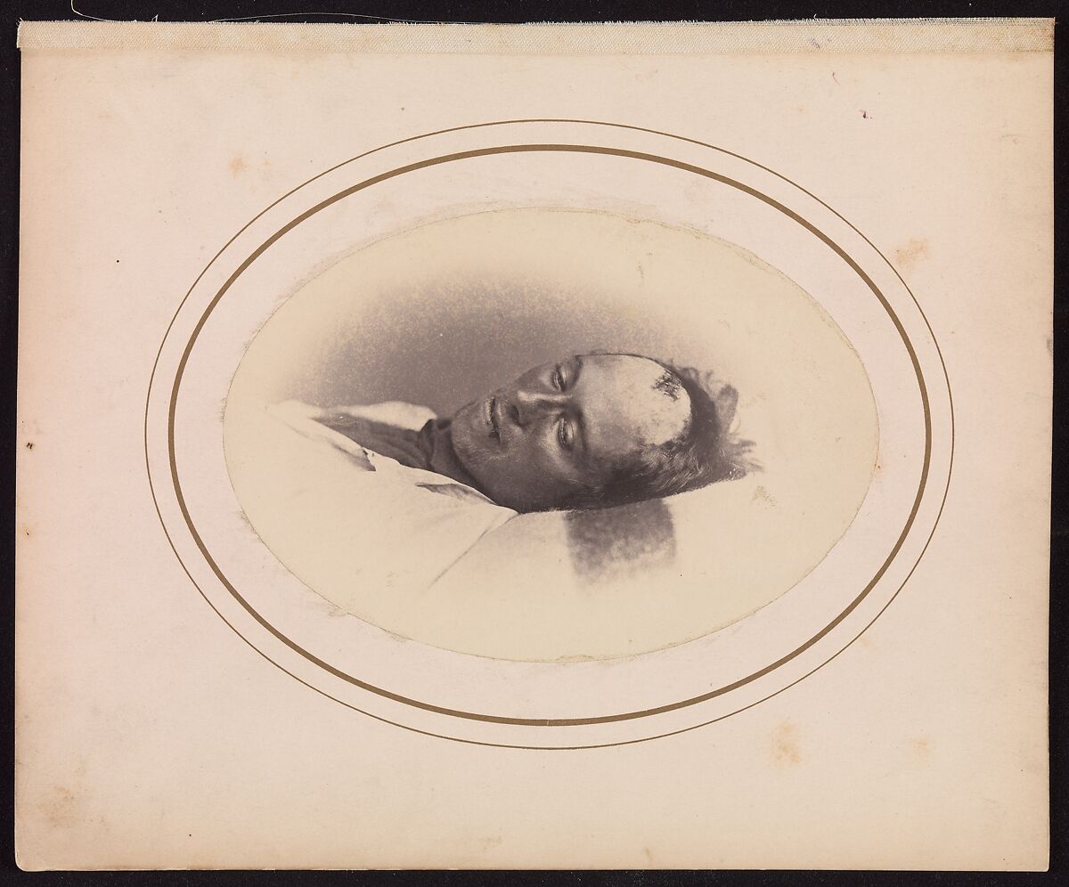 Private Dennis Sullivan, Company E, Second Virginia Cavalry, Reed Brockway Bontecou (American, 1824–1907), Albumen silver print from glass negative 