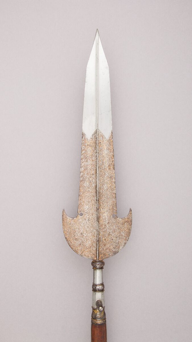 Partisan, Steel, wood, gold, French